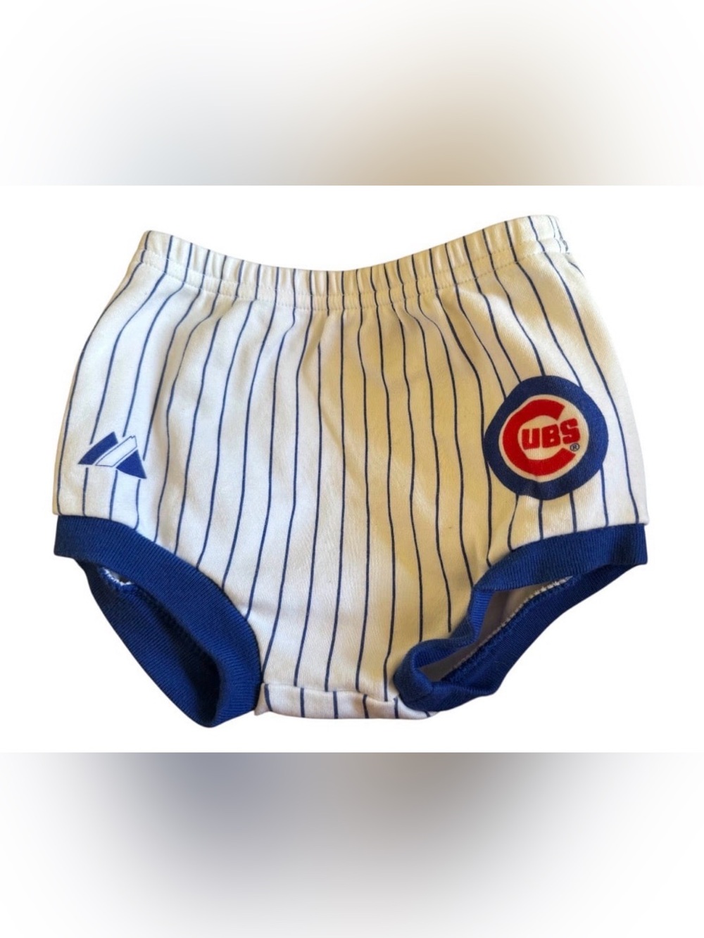 Chicago Cubs size 3/6 months baby diaper cover infant Majestic baseball